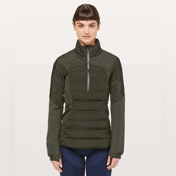 lululemon athletica Jackets & Blazers - Lululemon Down For It All Pullover Jacket - Women’s Size 6